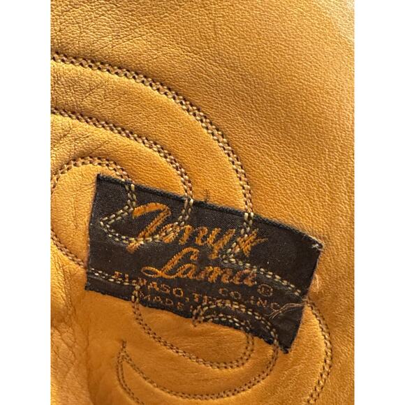 Size 12 D Tony Lama 2022 Brown Cowboy Boots Leather - Picture 13 of 14